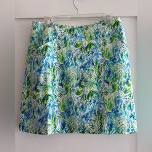 LILLY PULITZER LINED SKIRT. SIZE 8